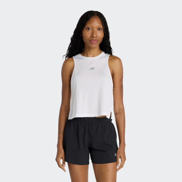 Musculosa New Balance Infinity Propel Blanco