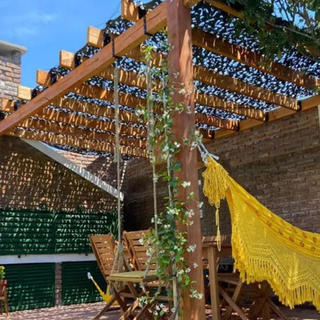 Red de sombra cuadrada 4x4 metros Negro Sc