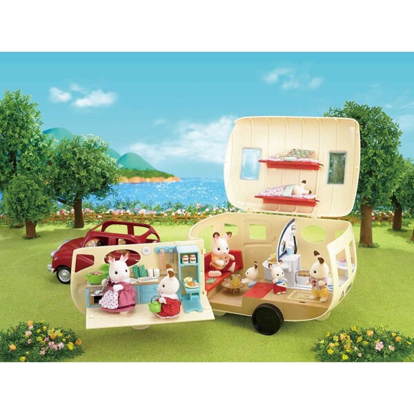 Sylvanian Families La Caravana Viaje Juguete Accesorio Niños Sylvanian Families La Caravana Viaje Juguete Accesorio Niños