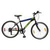 Bicicleta Baccio Alpina Man Montaña rodado 24 con 21 cambios NEGRA