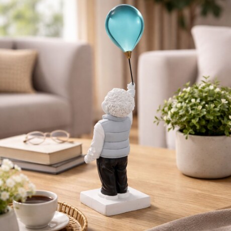 DECORACION BALLOON BOY Blanco - -