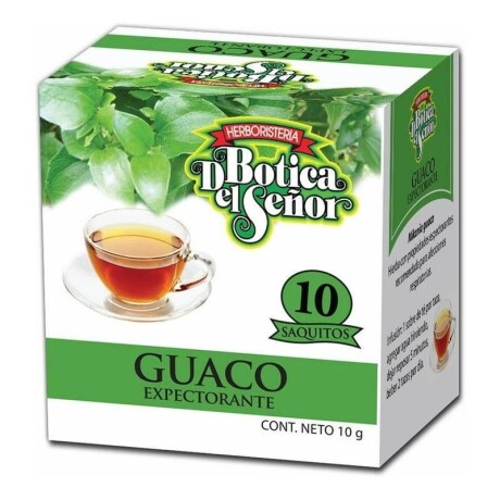 Botica del Señor té x10 saquitos Guaco