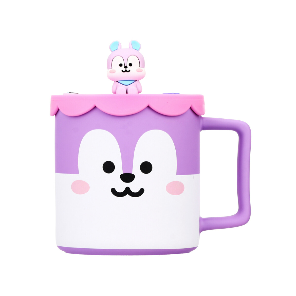 Taza BT21 con tapa 425ml - mang 