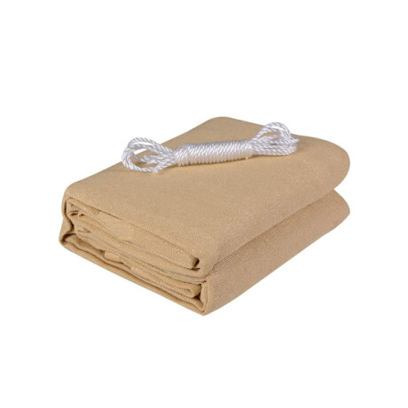 Vela Sombra Toldo Triangular 3.6 x 3.6 x 3.6 incluye Kit de instalación Beige