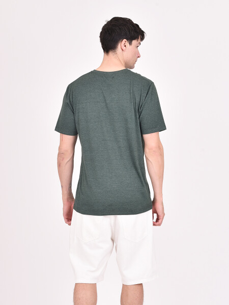 REMERA DIV VERDE MELANGE