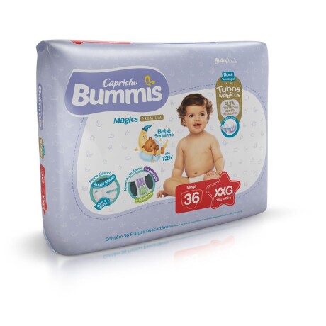 Pañales Capricho Bummis XXG x 36 unidades