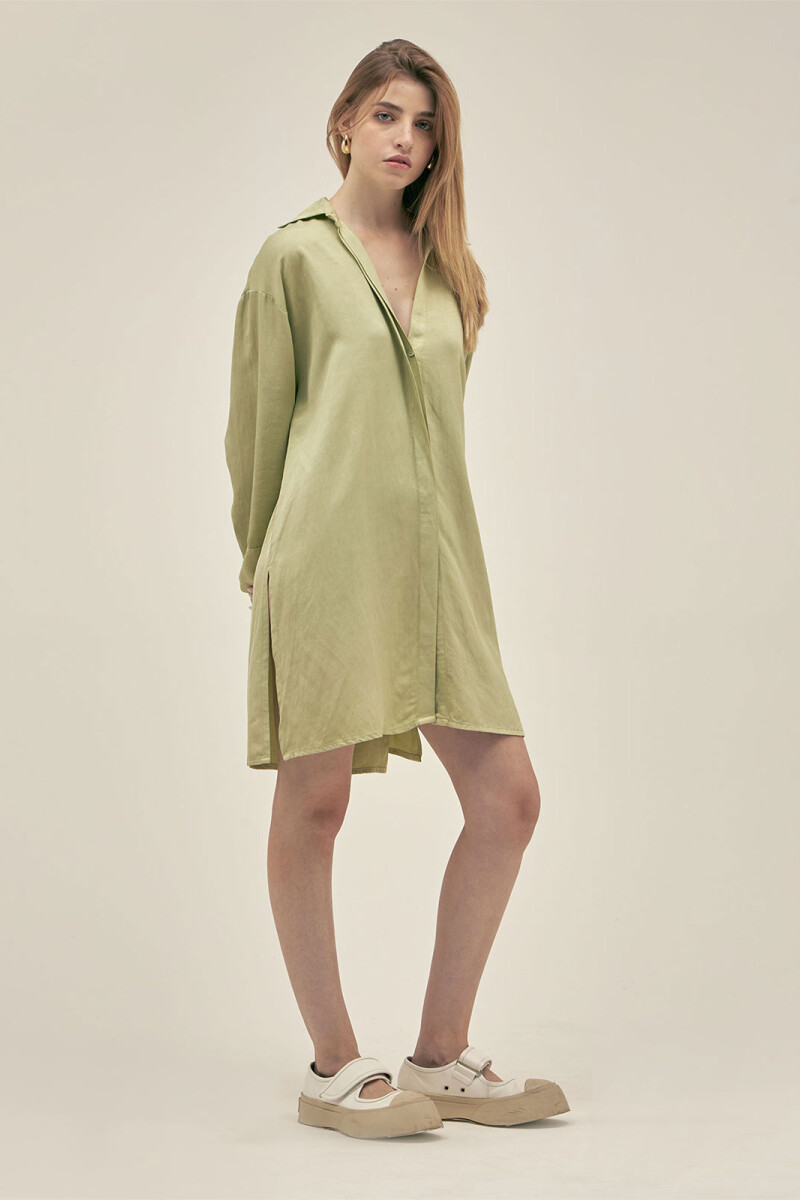 MARTI LONG SHIRT Pistacho