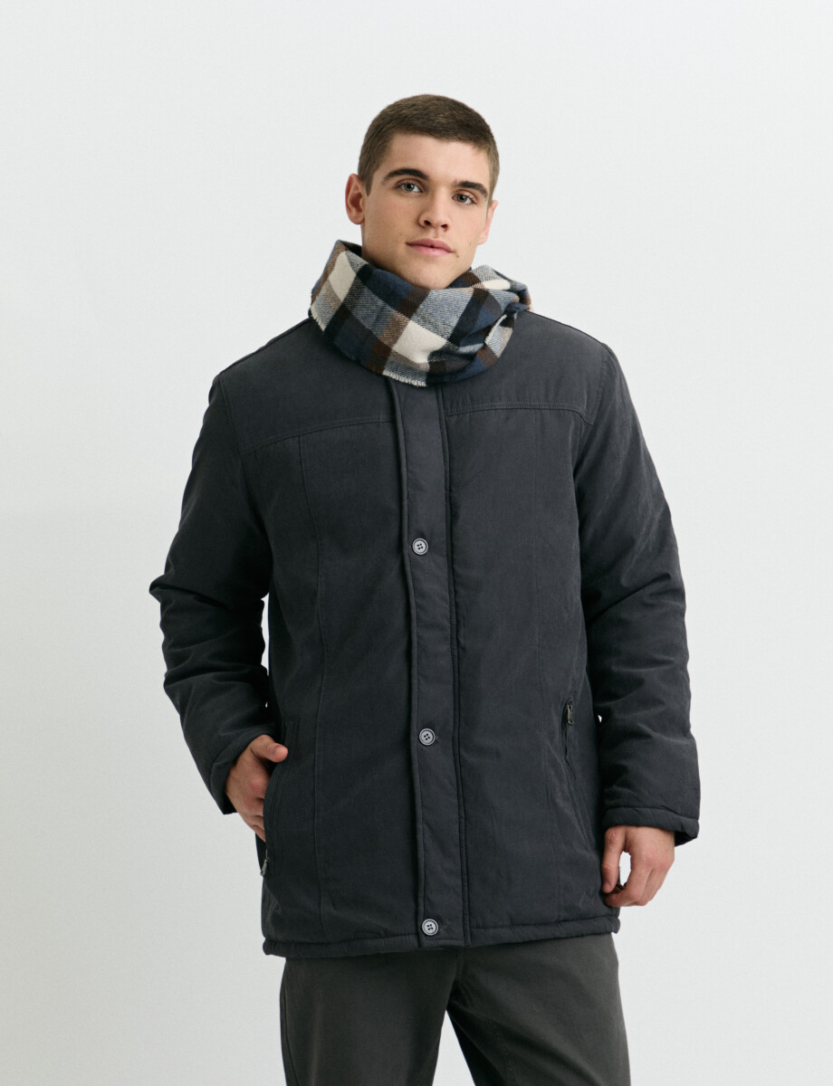 300779 CAMPERA HARRINGTON LABEL Azul Oscuro