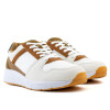 Championes Santa Barbara Stuttgart de Hombre Blanco-marron