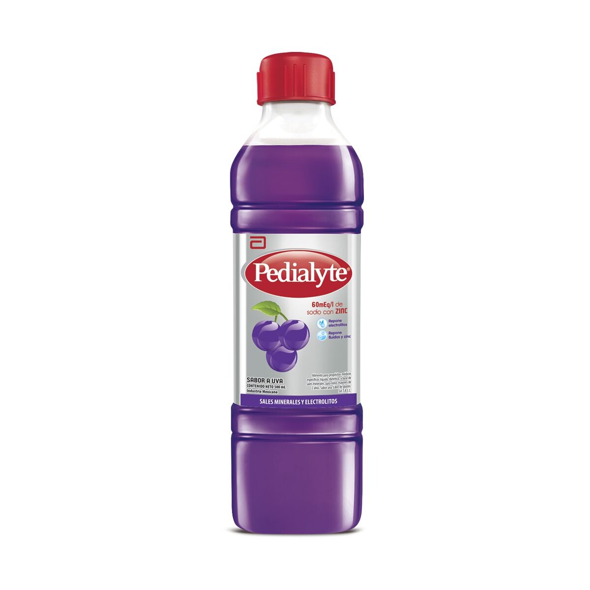 PEDIALYTE UVA FR. X 500 ML. 