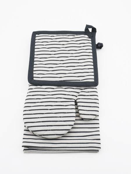 MANOPLA SET X 3 GRIS (V)