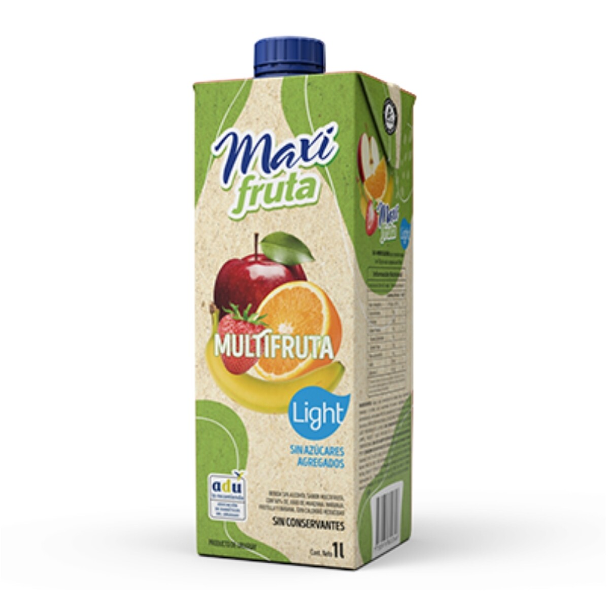 Maxi Fruta Jugo Multifruta Light 1l 