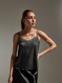 Musculosa Esqueiara Gris Oscuro