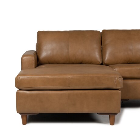 Rinconera Sevilha - Cuero Natural - Chaise Izquierdo 1016 (Nozes)