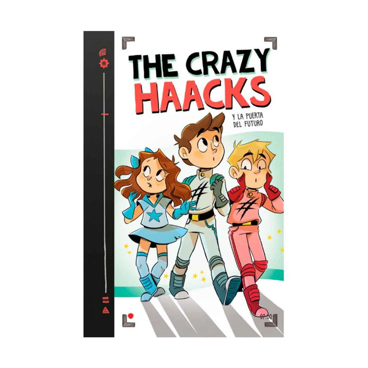 Libro The Crazy Haacks y La puerta del futuro 