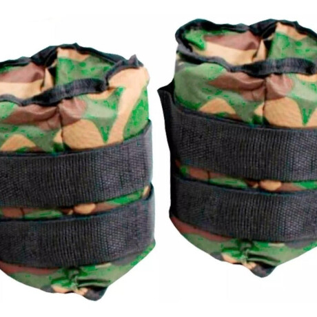 Par Tobi Pesas 4Kg Expert Tobilleras Muñequeras Fitness Running C/ Doble Velcro Verde