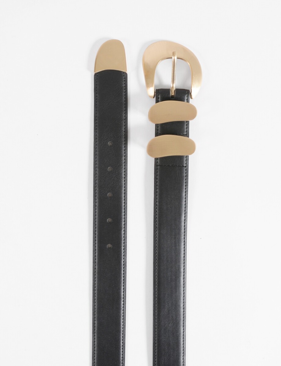 Cinturón doble presilla - dorado 