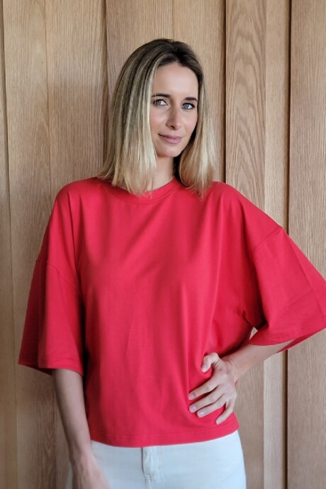 Remeron Duna Cotton Rojo