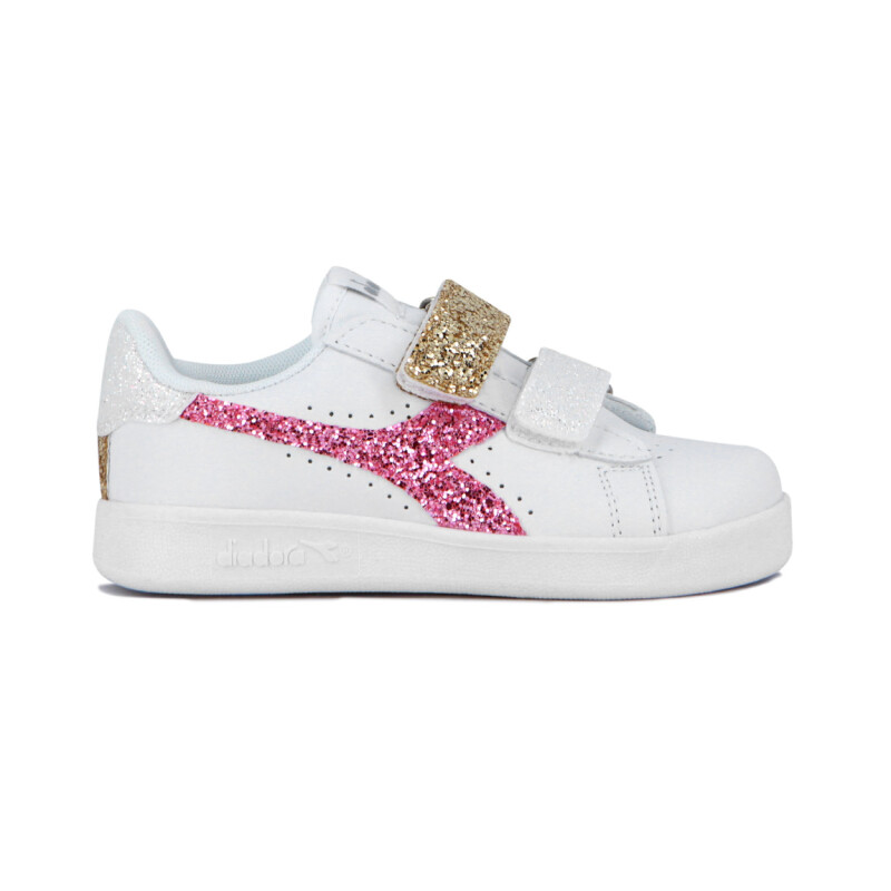 Diadora KNOCK ON Lifestyle Niños Blanco-Rosado Blanco-Rosado