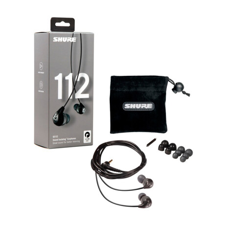 Auriculares In Ear Shure Se112gr Gris Auriculares In Ear Shure Se112gr Gris