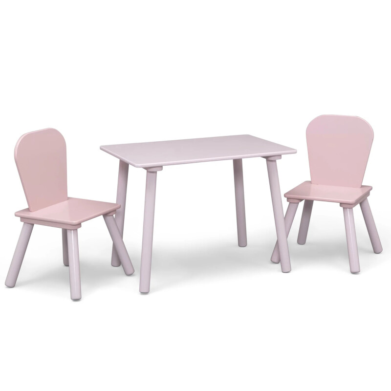 Set juego de mesa y organizador 6 contenedores rosa Set juego de mesa y organizador 6 contenedores rosa
