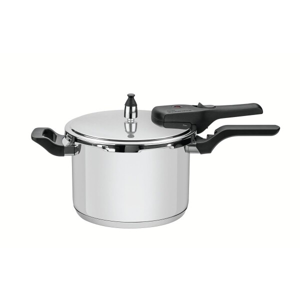 Olla Presión 6 lts 22 cm acero inox triple fondo Brava 62416/220 Olla Presión 6 lts 22 cm acero inox triple fondo Brava 62416/220