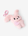 Llavero Cozy Llavero Y Bag Charm Conejo - Rosa Claro