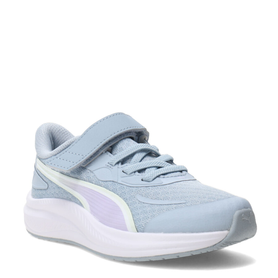 Championes de Niños Puma Skyrocket 2 Blaze Fade Ac+Ps Celeste - Lila