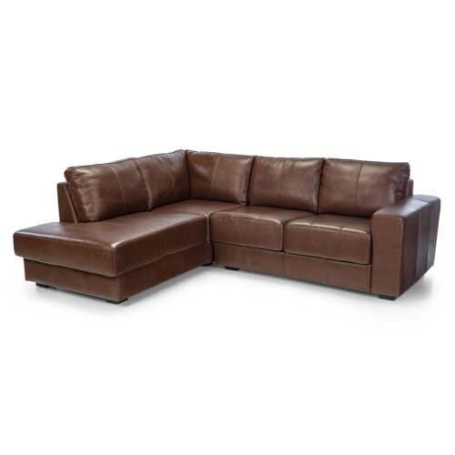 Sillón Lux - 3 Cuerpos Caramelo - Chaise Derecho