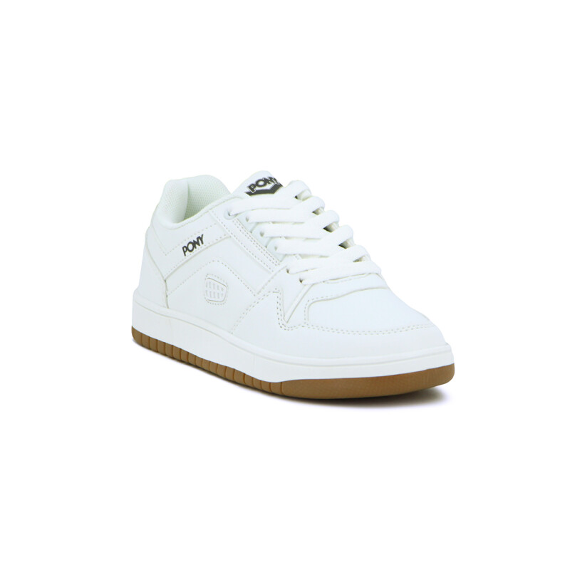 Pony Lifestyle M-100 Bajo Teen - White/white Blanco-blanco