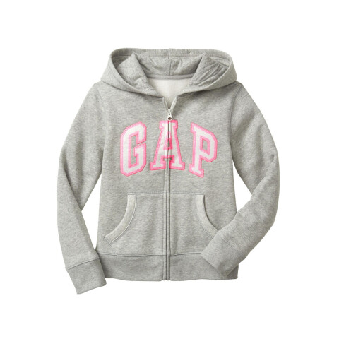 V-LOGO FZ HEATHER GREY