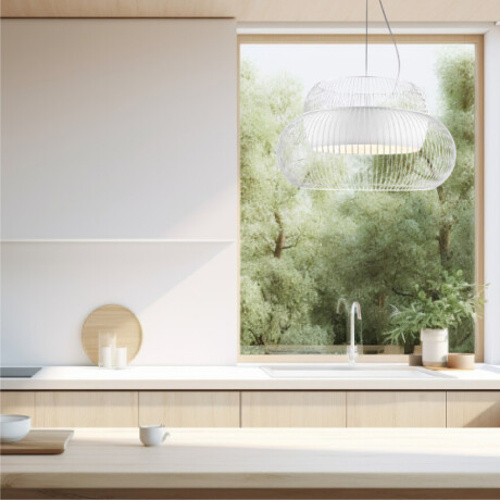 LUMINARIA COLGANTE SABINA Luminaria Colgante Sabina Blanca