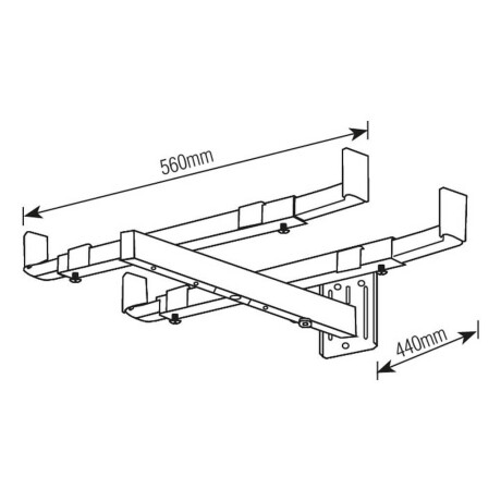 Soporte Microondas Brasforma SBR3.6 Soporte Microondas Brasforma SBR3.6