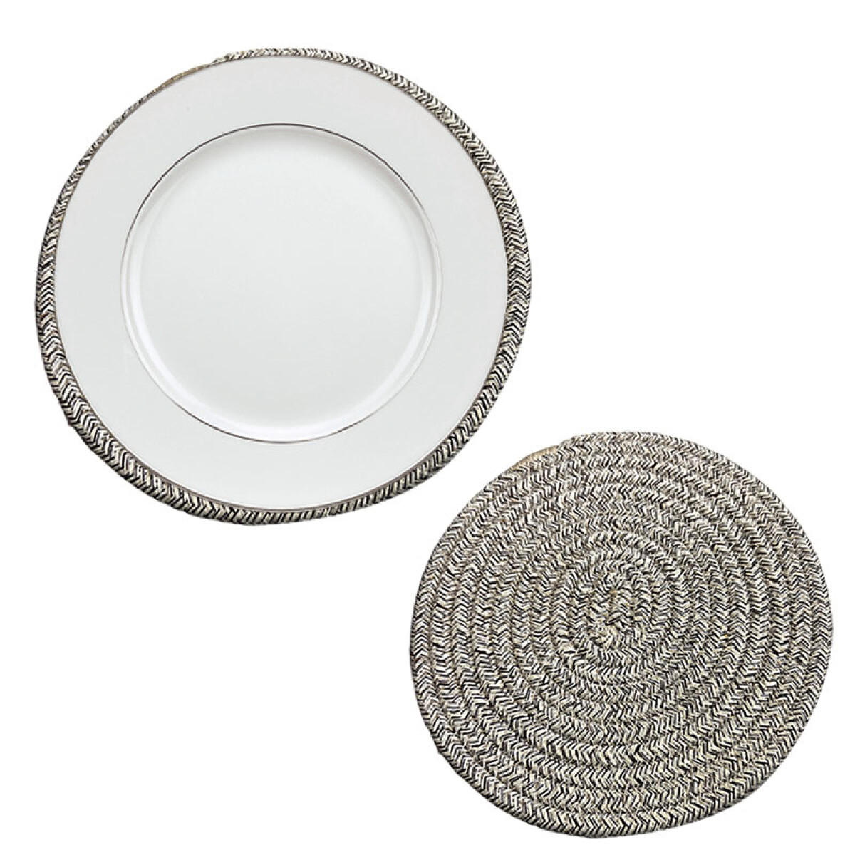 OUTLET Individual redondo Yute 18*18 cm - Outlet Individual Redondo Yute 18*18 Cm 