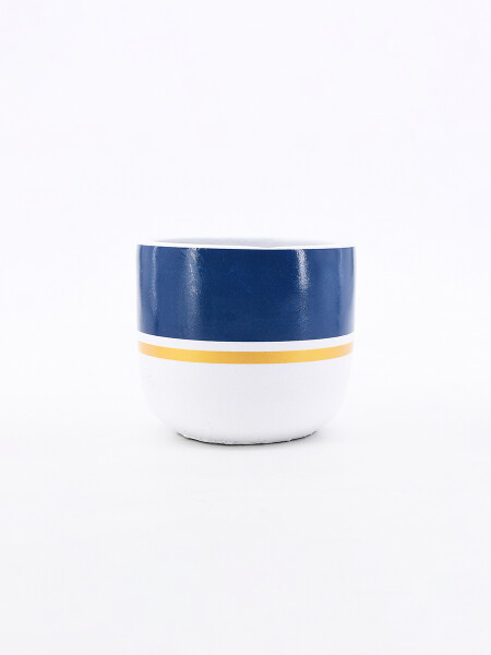 MACETA PETRA AZUL
