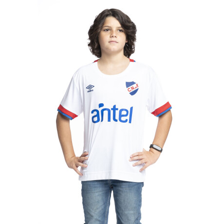 Camiseta Of. Nacional Jr. M/C con sponsors