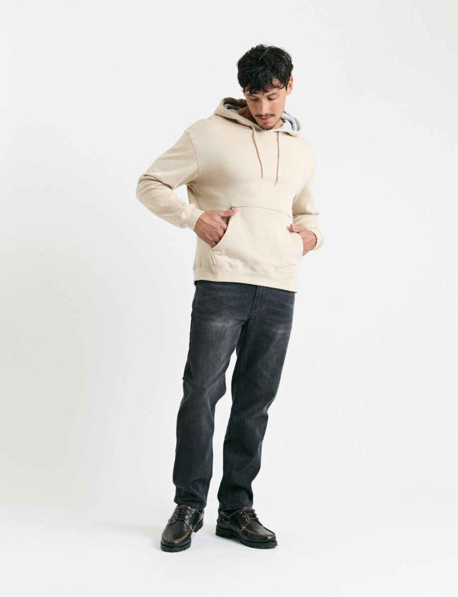 470914 SWEATER CANGURO HARRY Natural