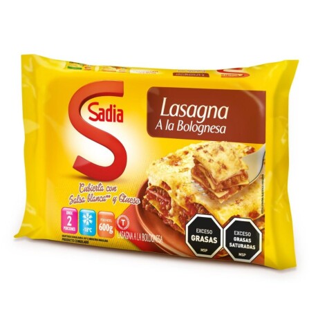 Lasagna bolognesa Sadia - 600 grs 001