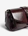 Bandoleras Cartera Formato Bandolera Burgundy - Rojo Cereza