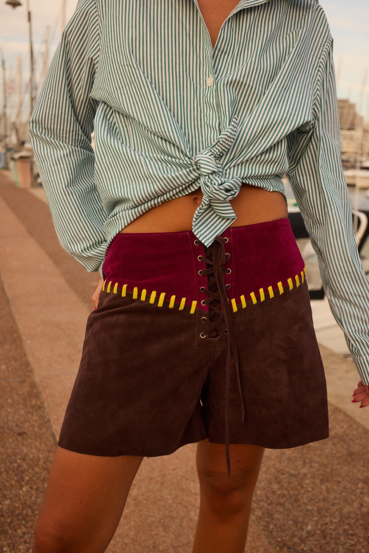 Gipsy Shorts Bordeaux / Chocolate