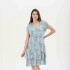 VESTIDO CAROLINE CELESTE