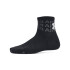 Yth UA Essential 6pk Qtr-BLK BLK-001
