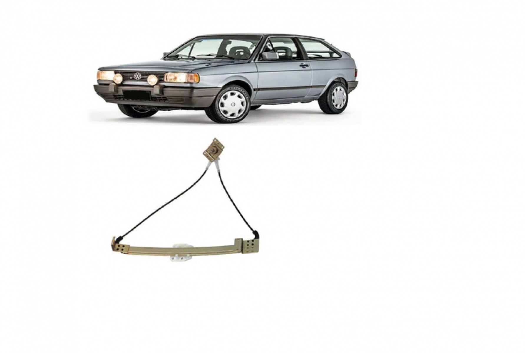MAQUINA LEVANTA CRISTAL IZQUIERDA GOL / PARATI G1 87/94 MANUAL 