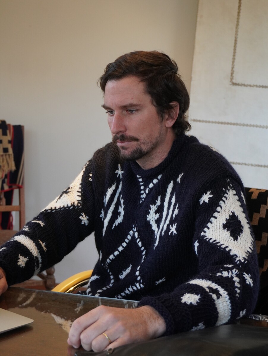 Sweater Gitano Lana Men - Azul Marino 