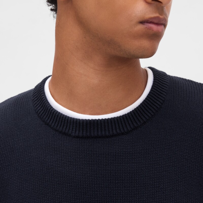 COTTON CREW NEW CLASSIC NAVY 2