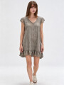 Vestido Tieor Gris Oscuro