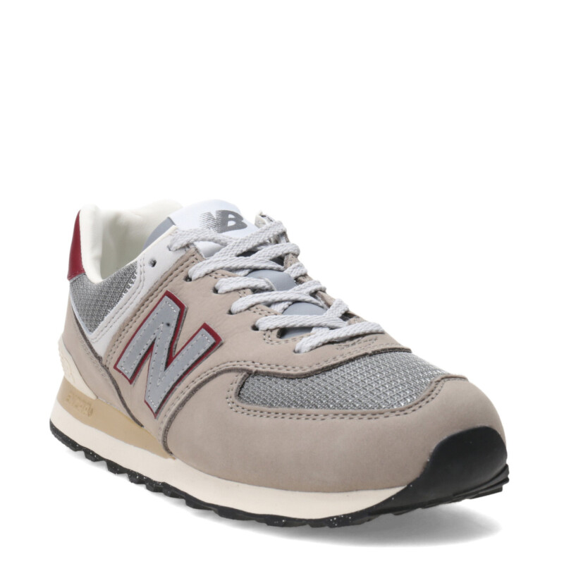 Championes de Hombre New Balance Classics Traditionnels Gris - Bordo