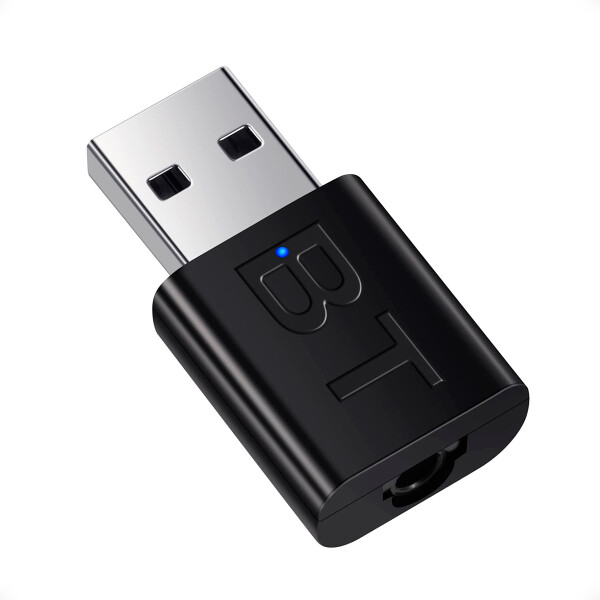Receptor y Transmisor Bluetooth 5.0 para Auriculares TV y Parlantes Receptor y Transmisor Bluetooth 5.0 para Auriculares TV y Parlantes