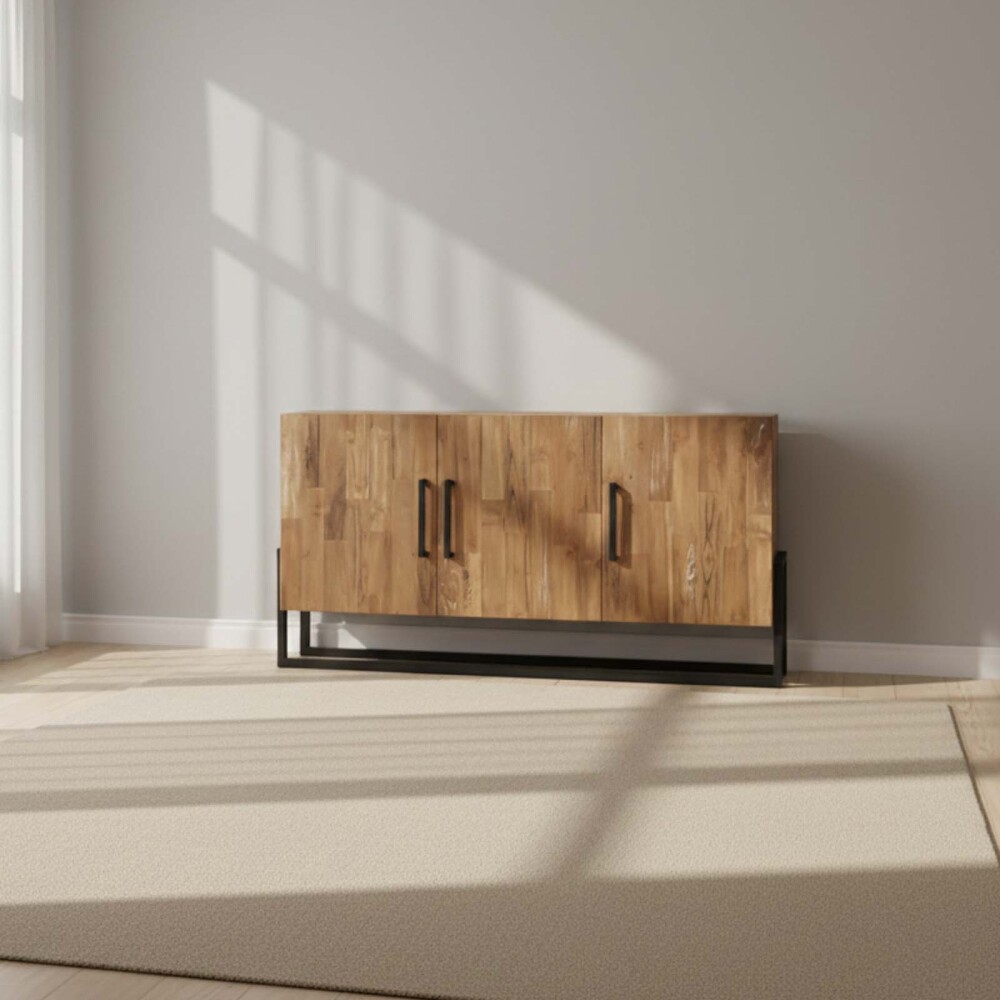 APARADOR MADERA NATURAL-BEIGE POTENZA