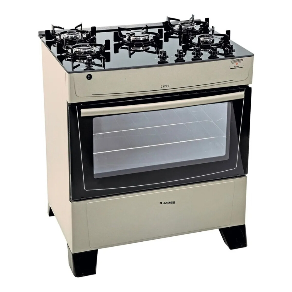 Cocina Supergas James C695v - PLATEADO 